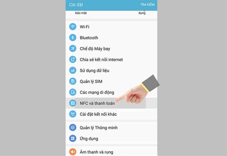 Cách tắt NFC Cách tắt NFC