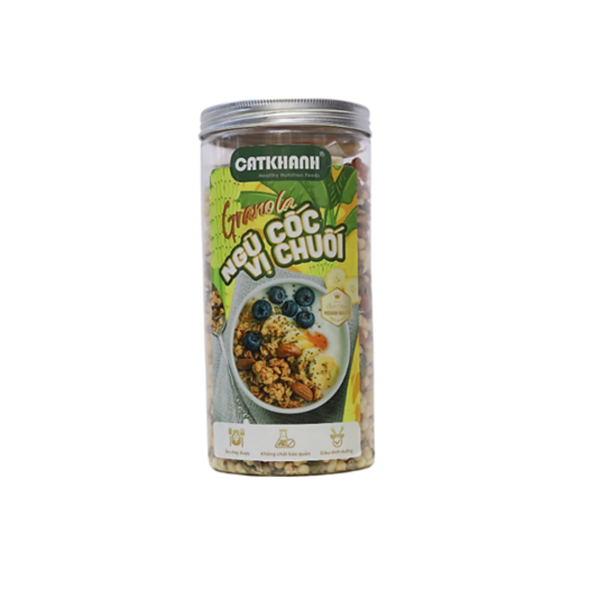 Granola chuối lon 350gr