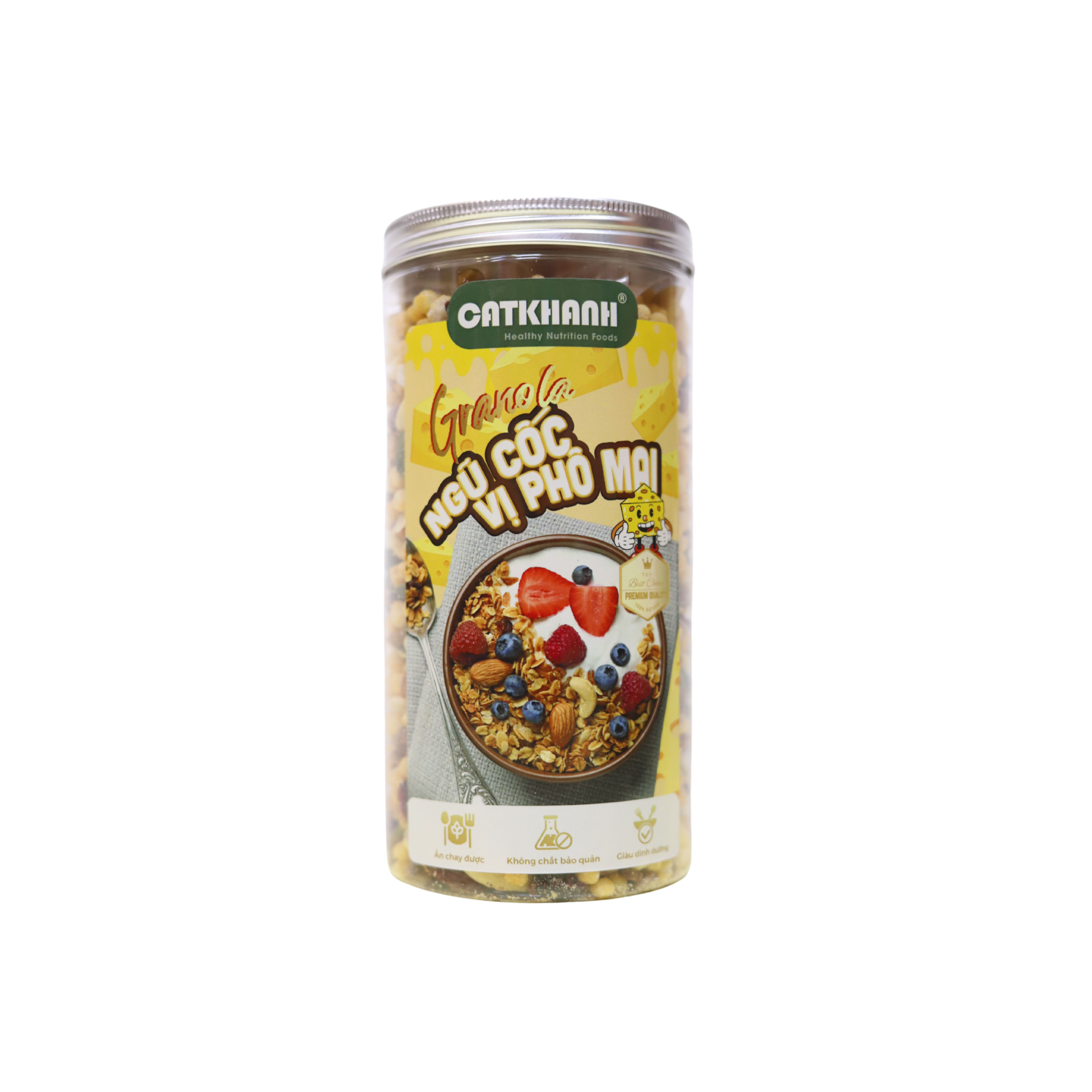Granola vị phô mai lon 350g