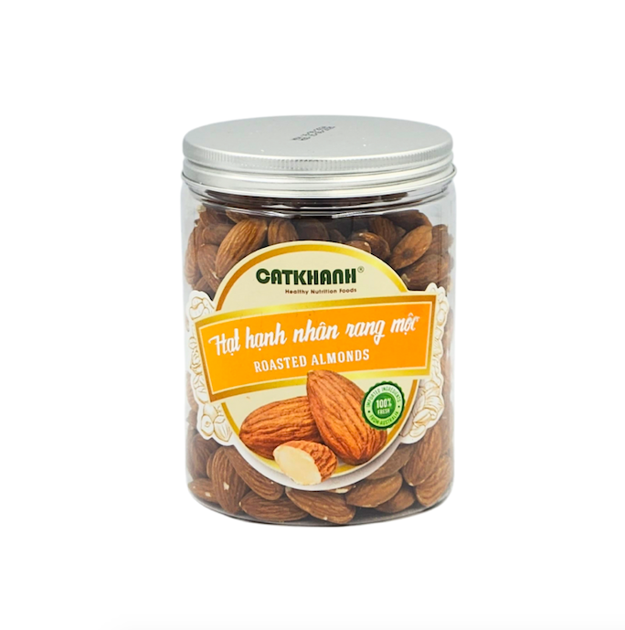 Hạt hạnh nhân lon 300g