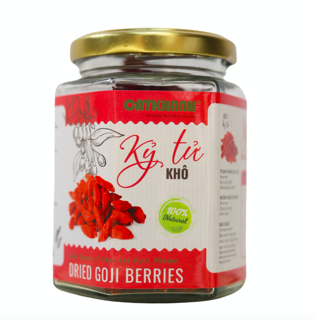 Kỷ tử khô hũ thuỷ tinh 200g