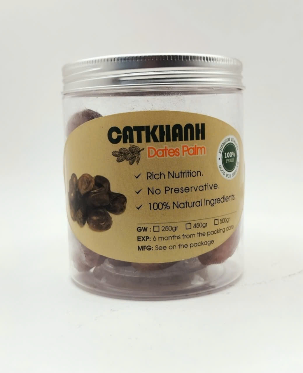 Chà là sấy lon 200g