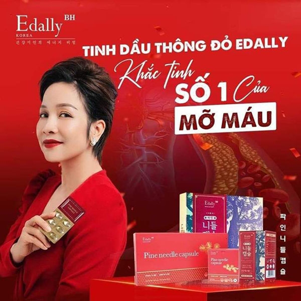 Tinh Dầu Thông Đỏ Edally Hàn Quốc (Pine Needle Capsule Edally)